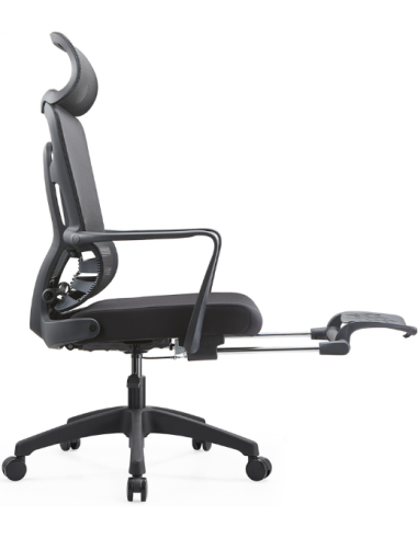 SANSAV CHAIR-09-HB EXECUTIVE HIGH BACK CHAIR BLACK