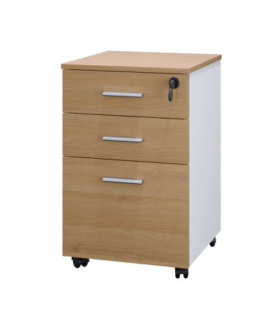 3 Drawer Mobile Pedestal for Smart Office Storage