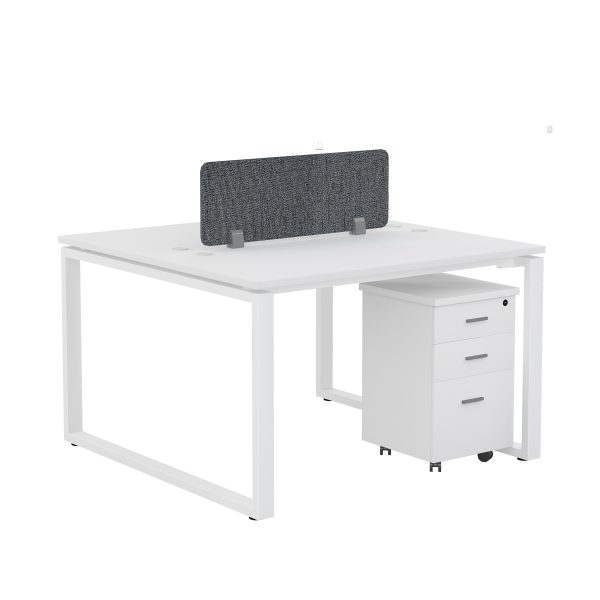 1 Person Workstation with pedestal drawer