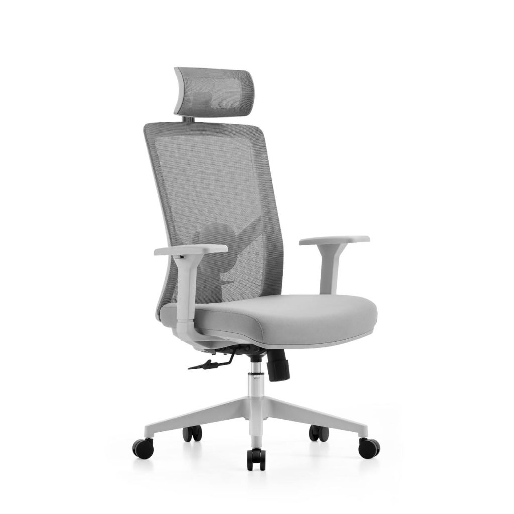 Modern Grey Office Chair for Comfortable Workspaces