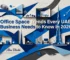 Professional header image for list-based article: Office Space Trends Every UAE Business Needs to Know in 2026