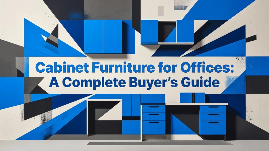 Professional header image for list-based article: Cabinet Furniture for Offices: A Complete Buyer's Guide