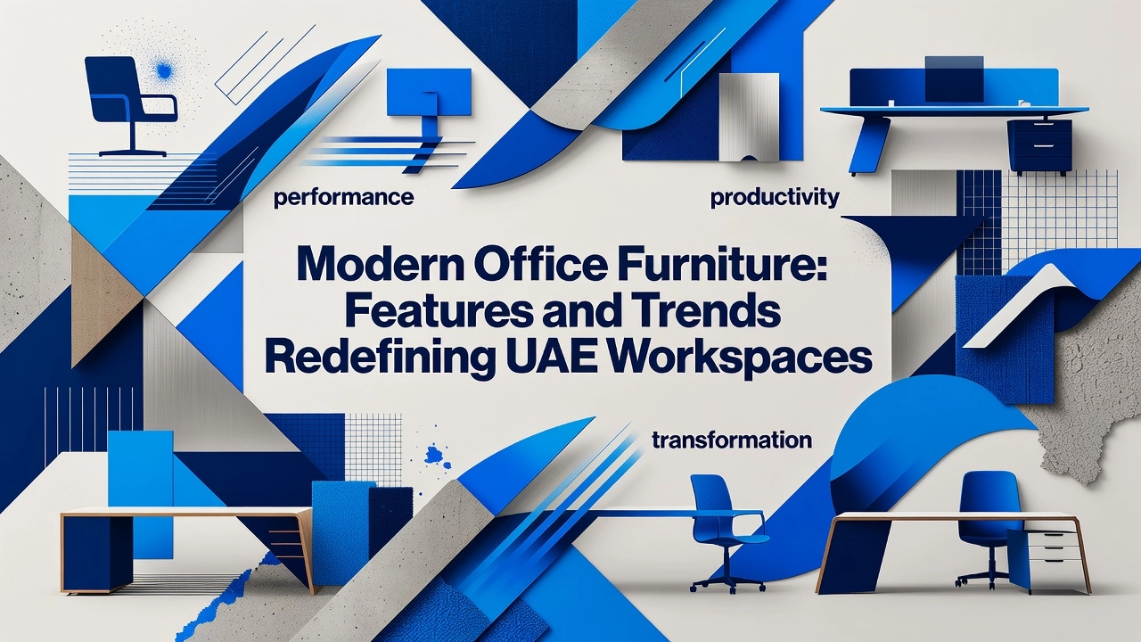 Professional header image for list-based article: Modern Office Furniture: Features and Trends Redefining U...