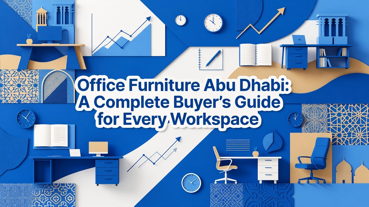 Professional header image for list-based article: Office Furniture Abu Dhabi: A Complete Buyer's Guide for ...